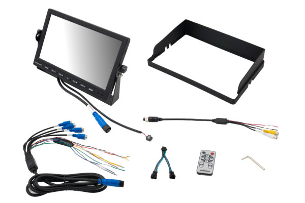 10” MONITOR WITH 4 CHANNEL AHD VIDEO INPUTS | Stinger Commercial
